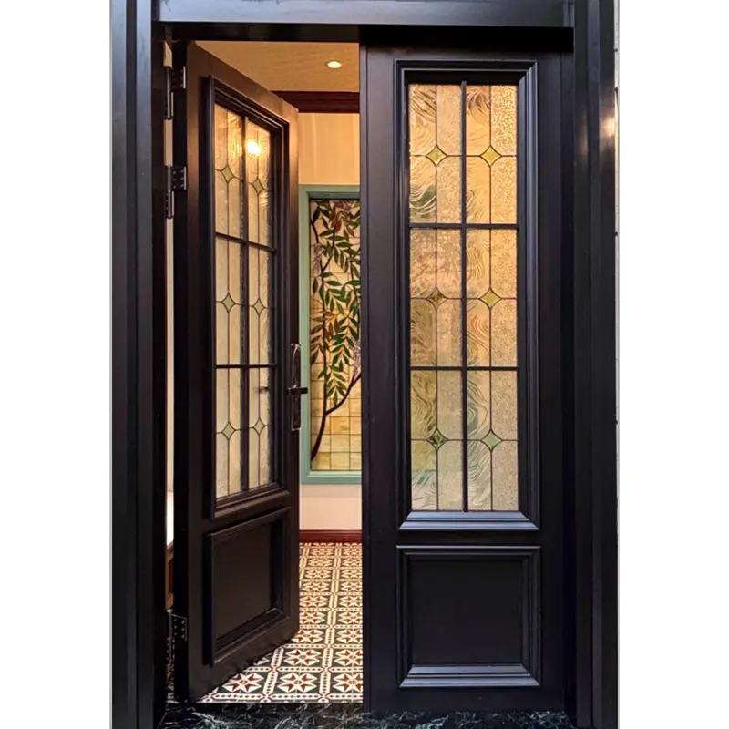 ປະຕູອອກແບບສິລະປະອາລູມີນຽມ Alloy