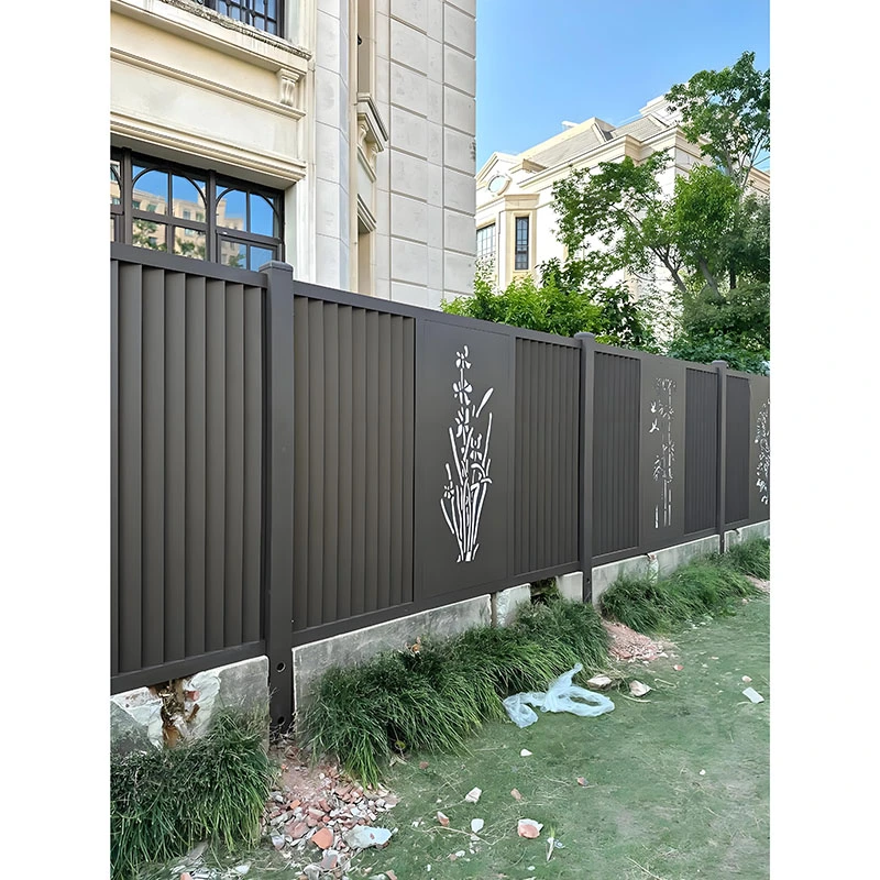 Aluminum Alloy ຮົ້ວຄວາມເປັນສ່ວນຕົວ