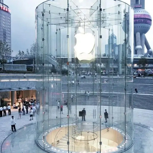 ແກ້ວ Tempered Curved